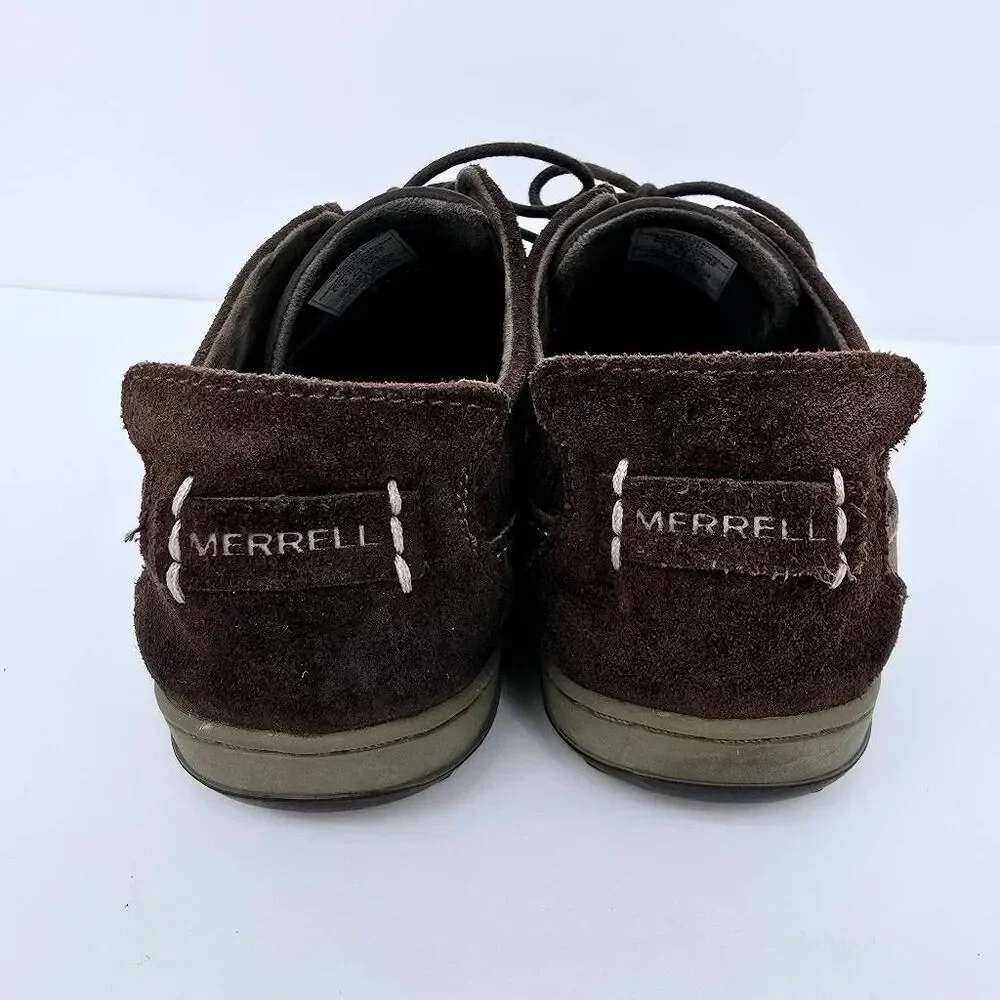 Merrell Ashland Leather Sneakers Shoes Brown 8